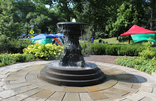 Lennon Fountain in Irish Cultural Garden